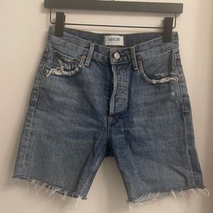 Agolde Rumi Sz 23 Denim Shorts